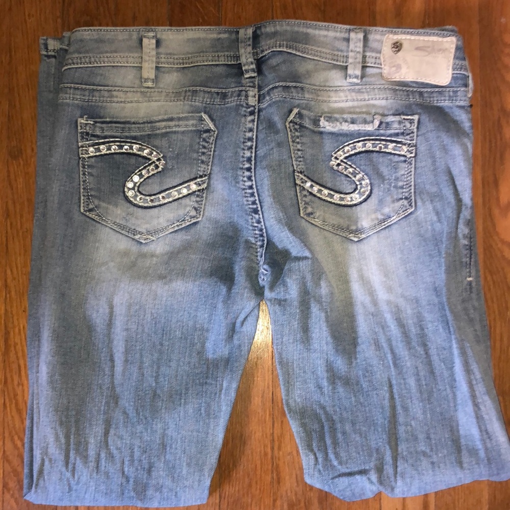 Silver November jeans